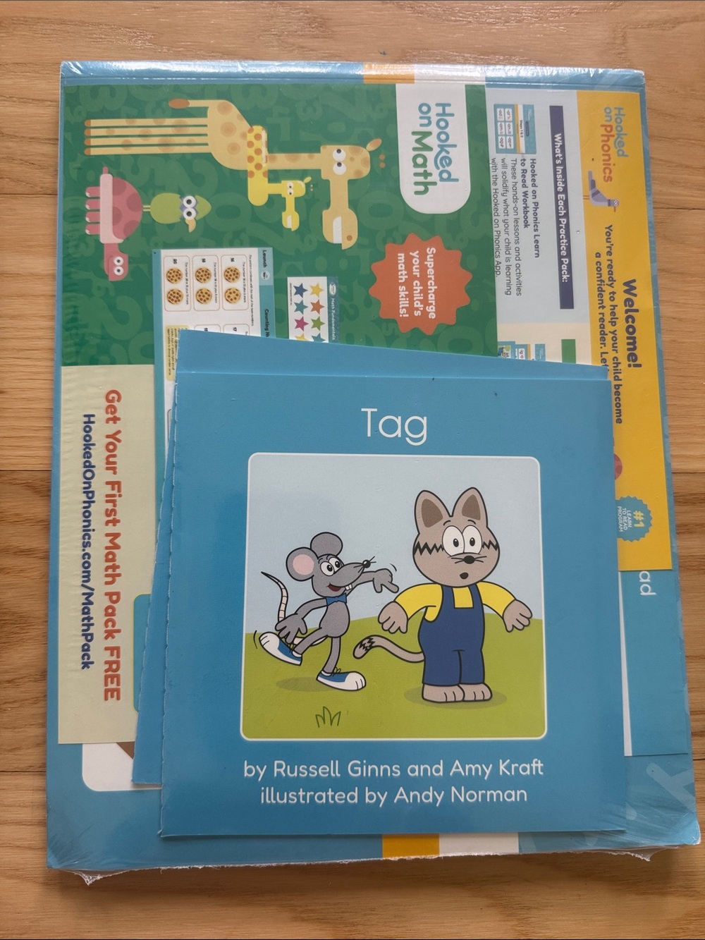 Hooked on Phonics Learn to Read Bundle 6 New Sealed Practice Packs Homeschool - Picture 7 of 8